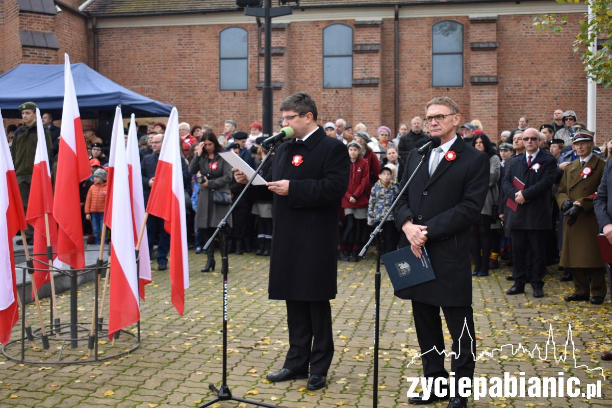 100-lecie niepodległośi pod Pomnikiem Legionisty