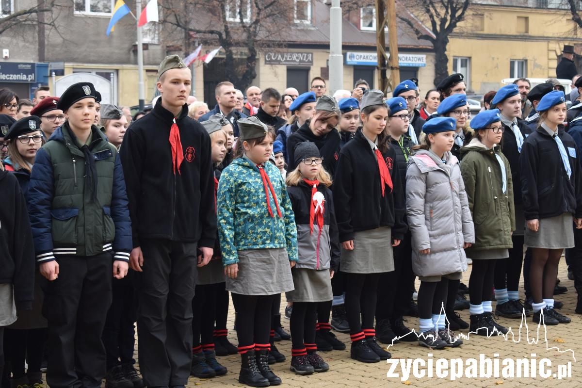 100-lecie niepodległośi pod Pomnikiem Legionisty