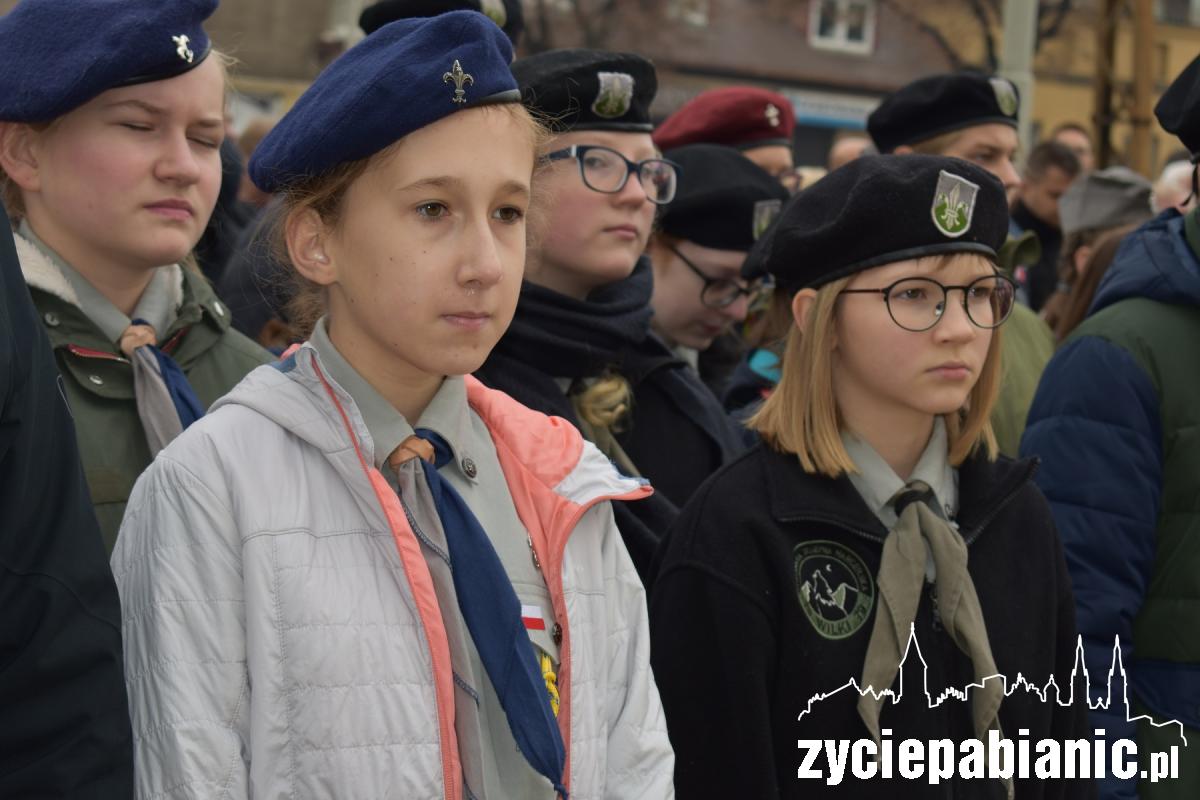100-lecie niepodległośi pod Pomnikiem Legionisty