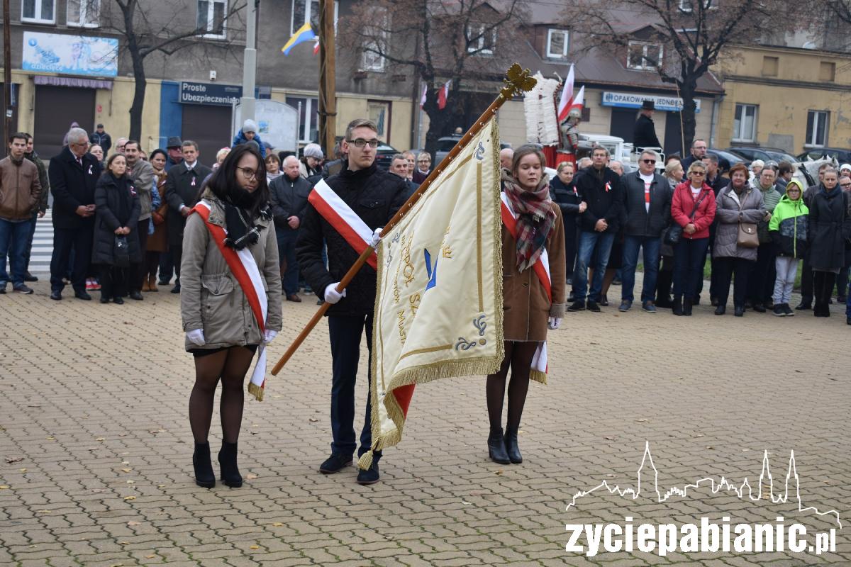 100-lecie niepodległośi pod Pomnikiem Legionisty