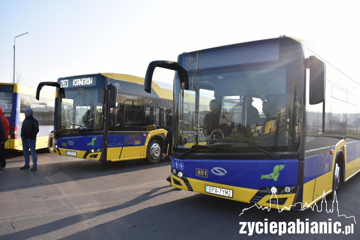 Autobusy hybrydowe jeżdżą po Pabianicach