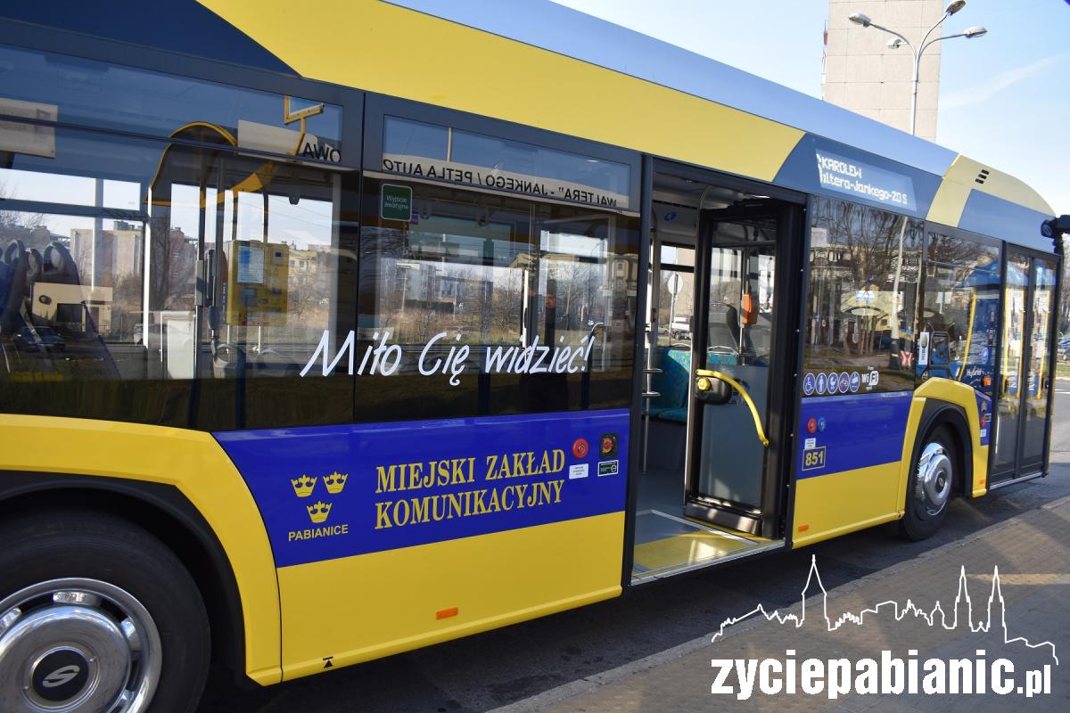 Autobusy hybrydowe jeżdżą po Pabianicach