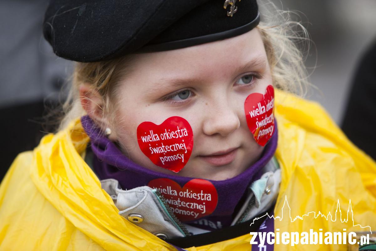 Tak wygląda 27. finał Wielkiej Orkiestry Świątecznej Pomocy w Pabianicach