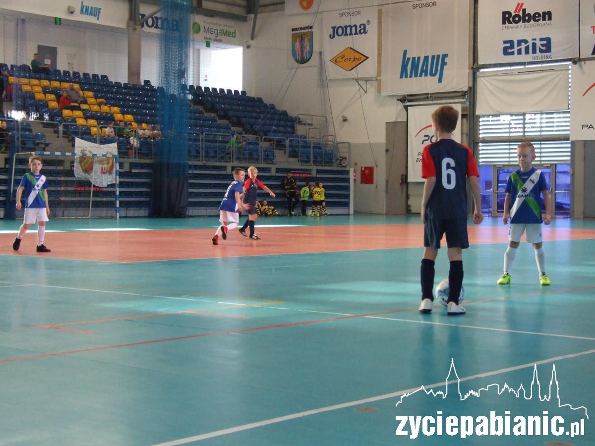 Tym razem z turnieju piłkarze Włókniarza  przywieźli srebro