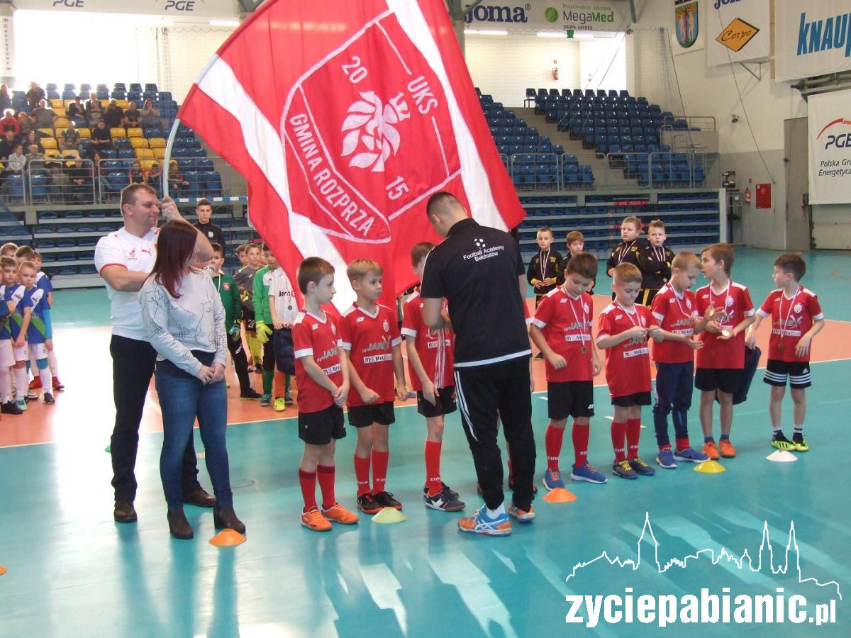 Tym razem z turnieju piłkarze Włókniarza  przywieźli srebro