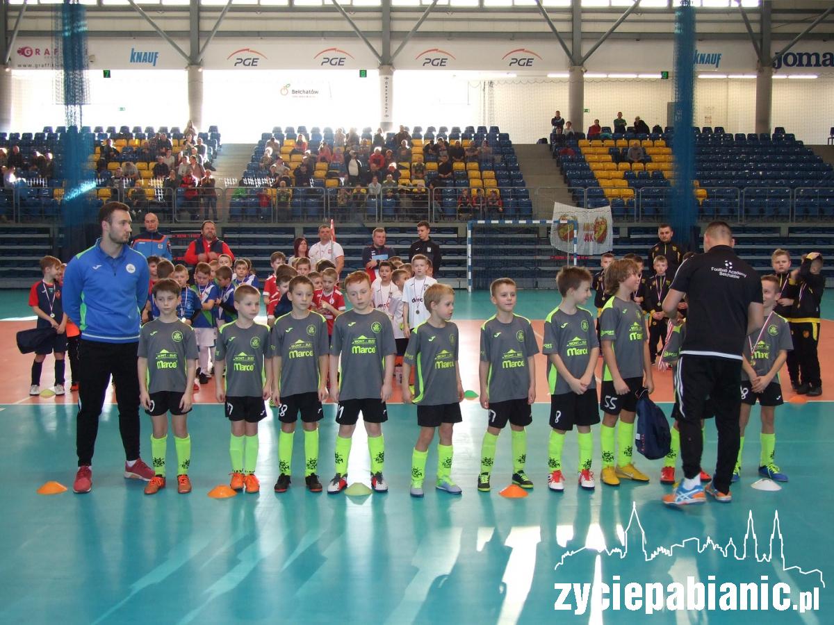 Tym razem z turnieju piłkarze Włókniarza  przywieźli srebro