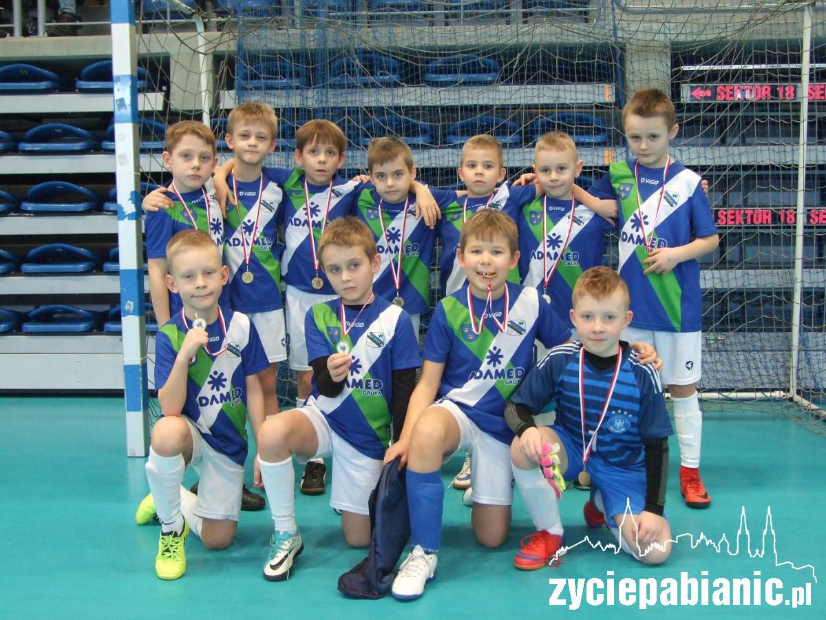 Tym razem z turnieju piłkarze Włókniarza  przywieźli srebro