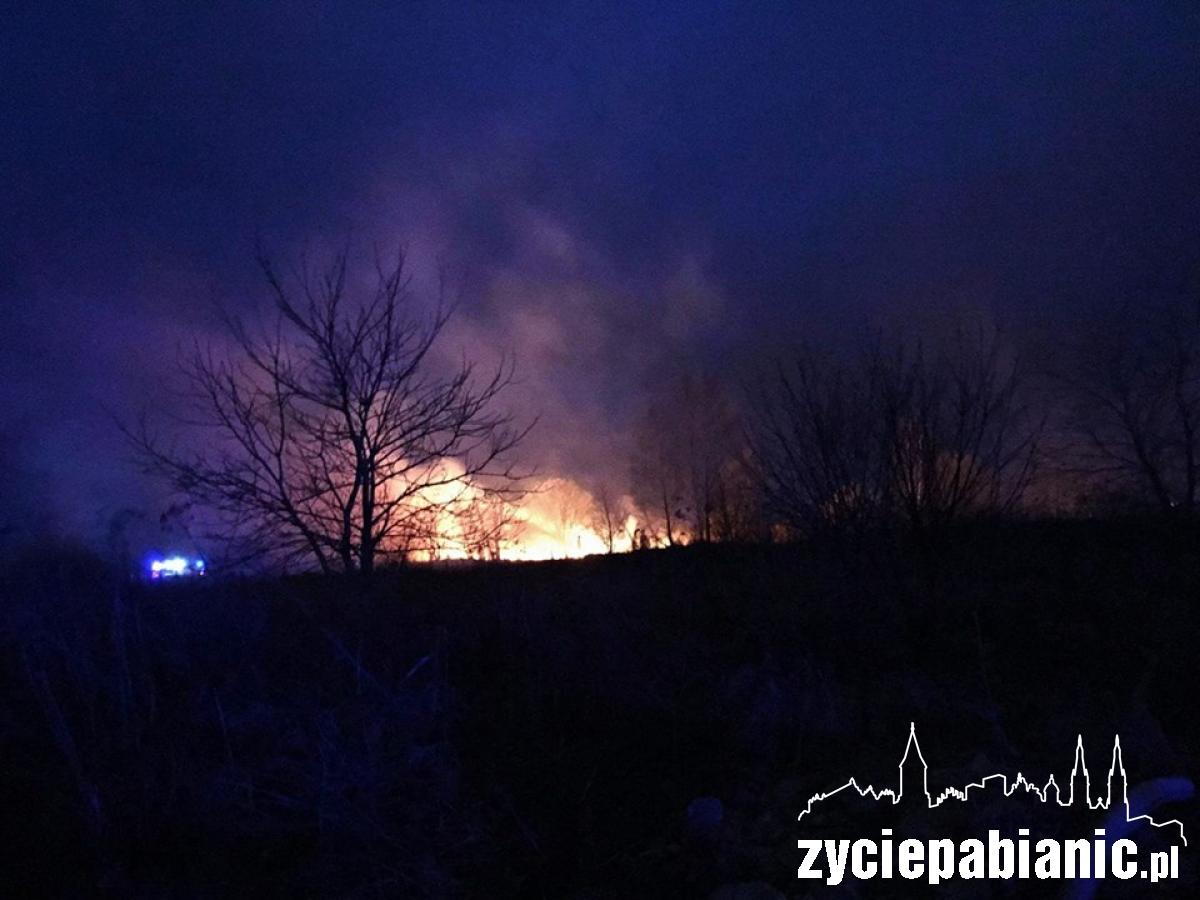 7 hektarów w ogniu