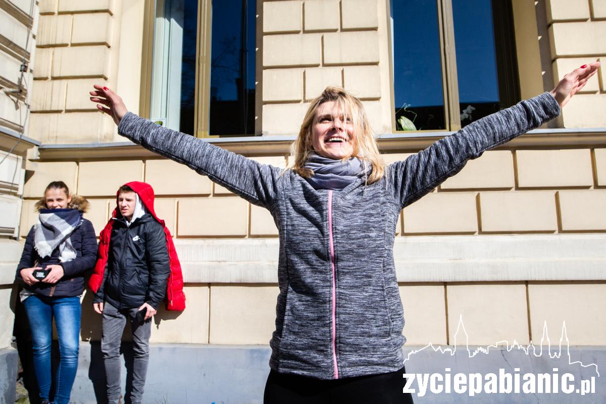 Uczniowie z ZS3 ćwiczyli w centrum miasta