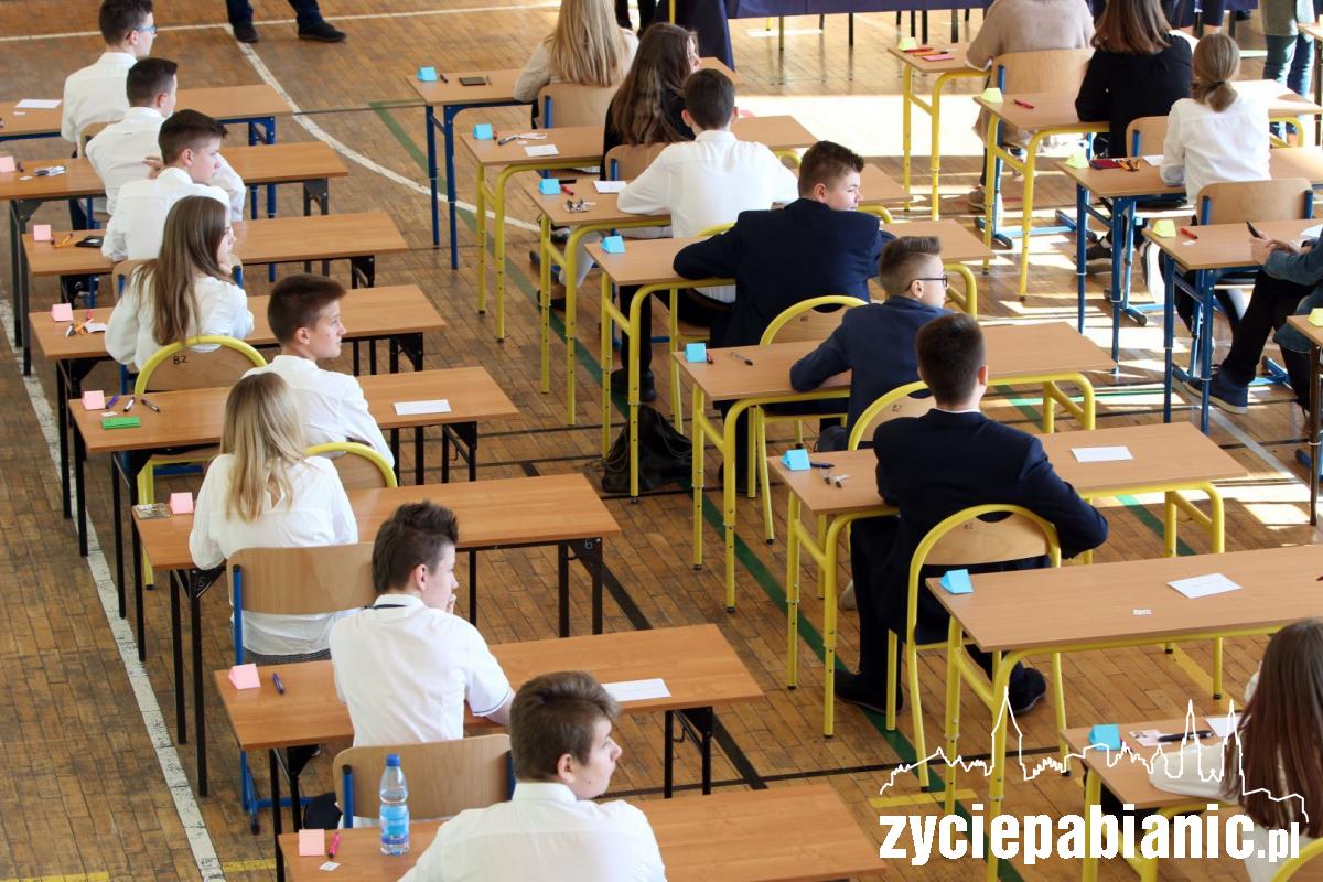 Egzamin ósmoklasisty w SP 3