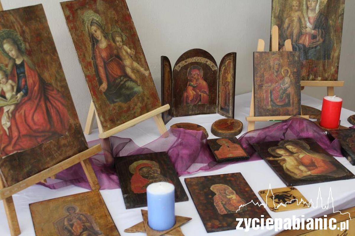 Podopieczni domu samopomocy pokazali swoje prace
