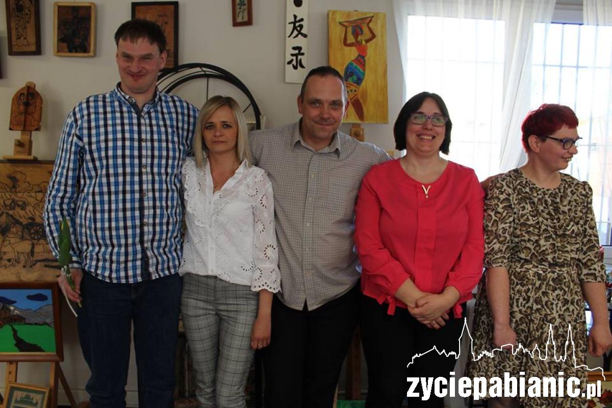 Podopieczni domu samopomocy pokazali swoje prace