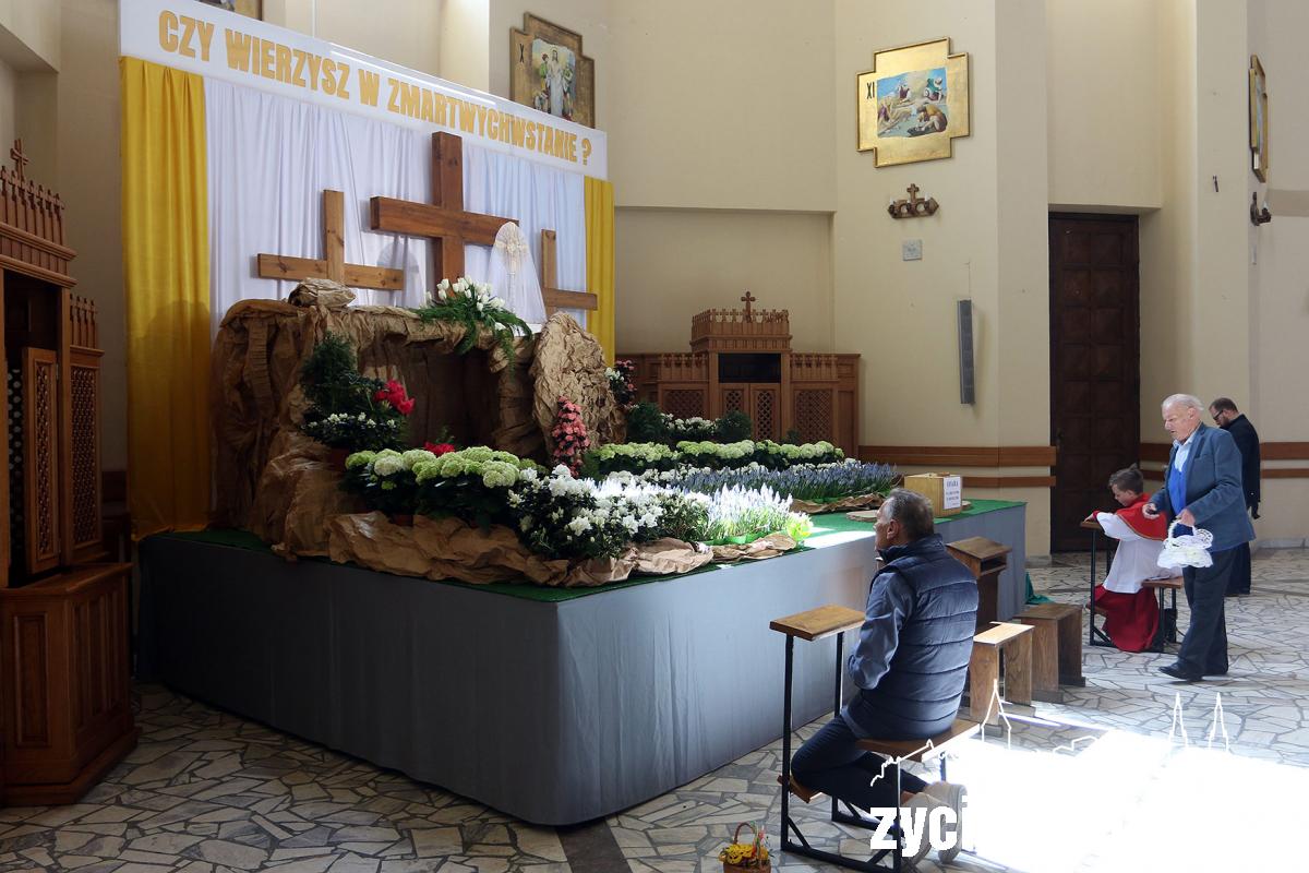 Święcenie koszyków wielkanocnych