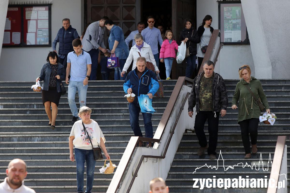 Święcenie koszyków wielkanocnych