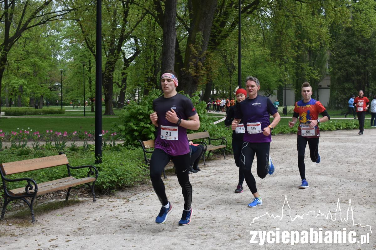 W Parku Słowackiego zorganizowano bieg ku czci Konstytucji 3 Maja