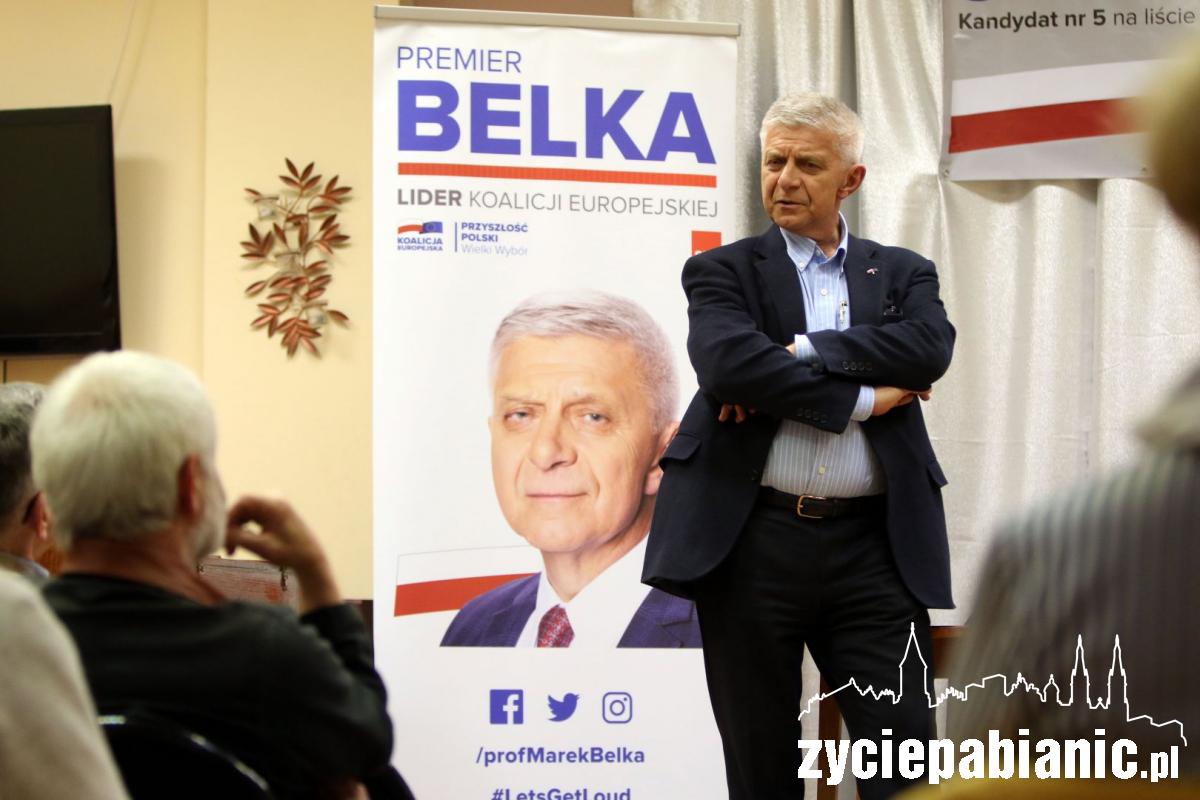 Co prof. Marek Belka robił w Pabianicach?