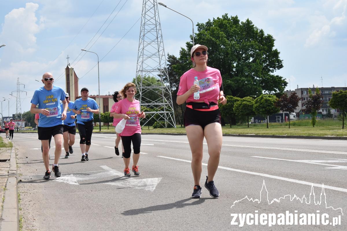 Kto wygrał bieg i marsz onko - run?