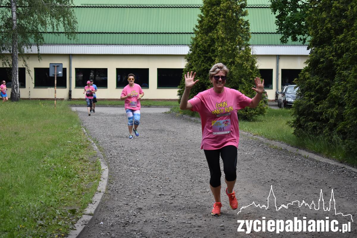 Kto wygrał bieg i marsz onko - run?
