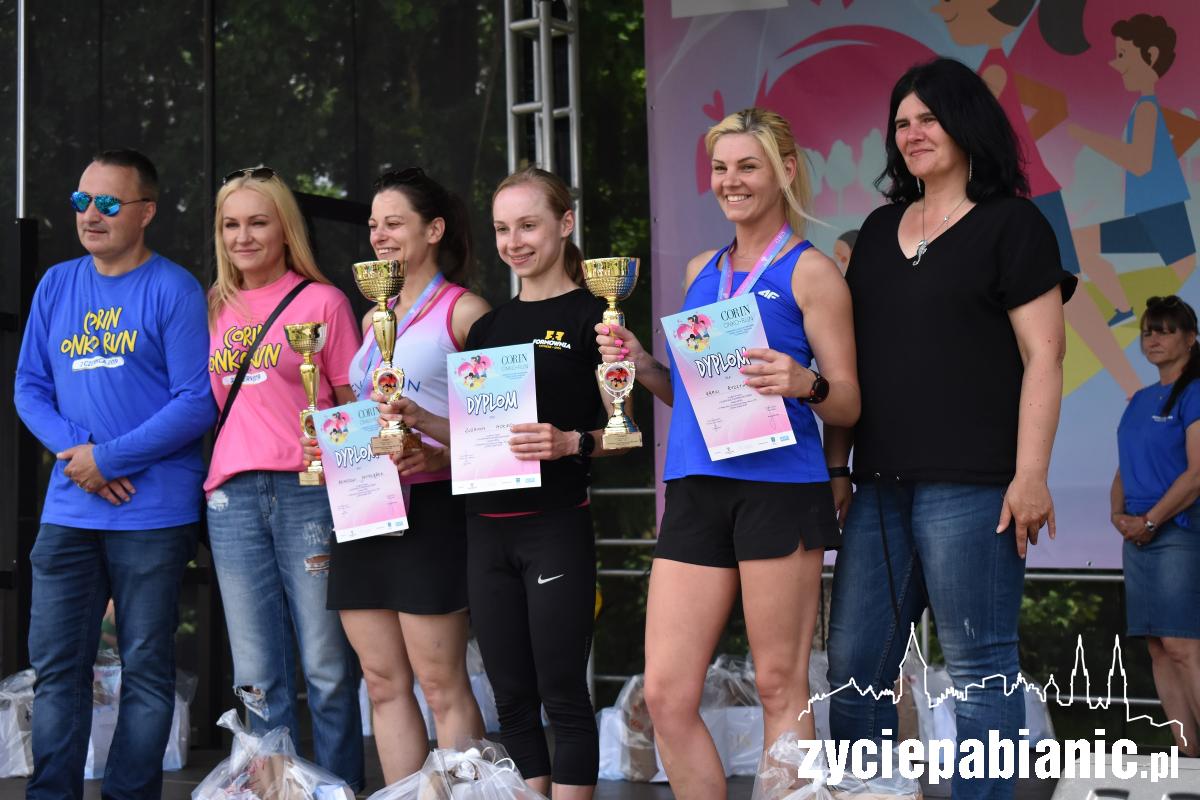 Kto wygrał bieg i marsz onko - run?