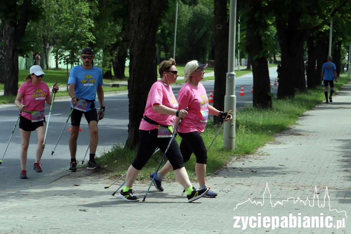 Kto wygrał bieg i marsz onko - run?