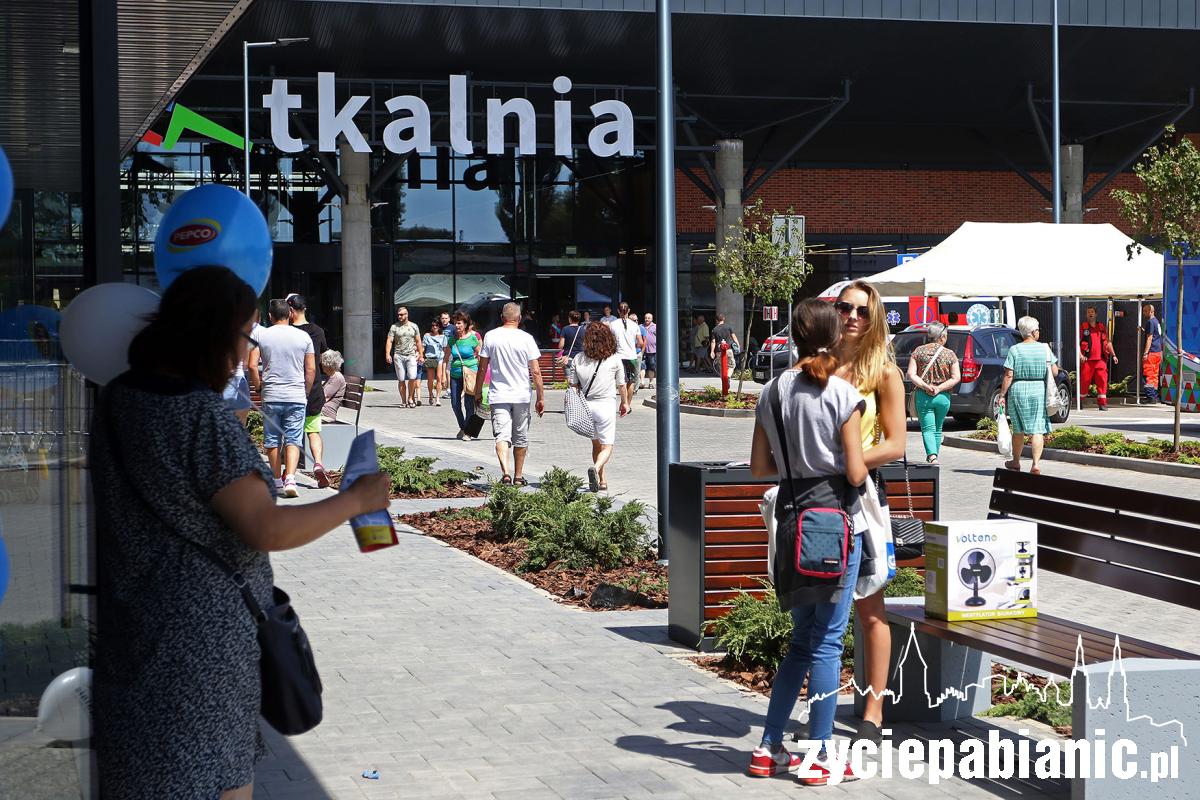 Otwarcie centrum handlowego Tkalnia