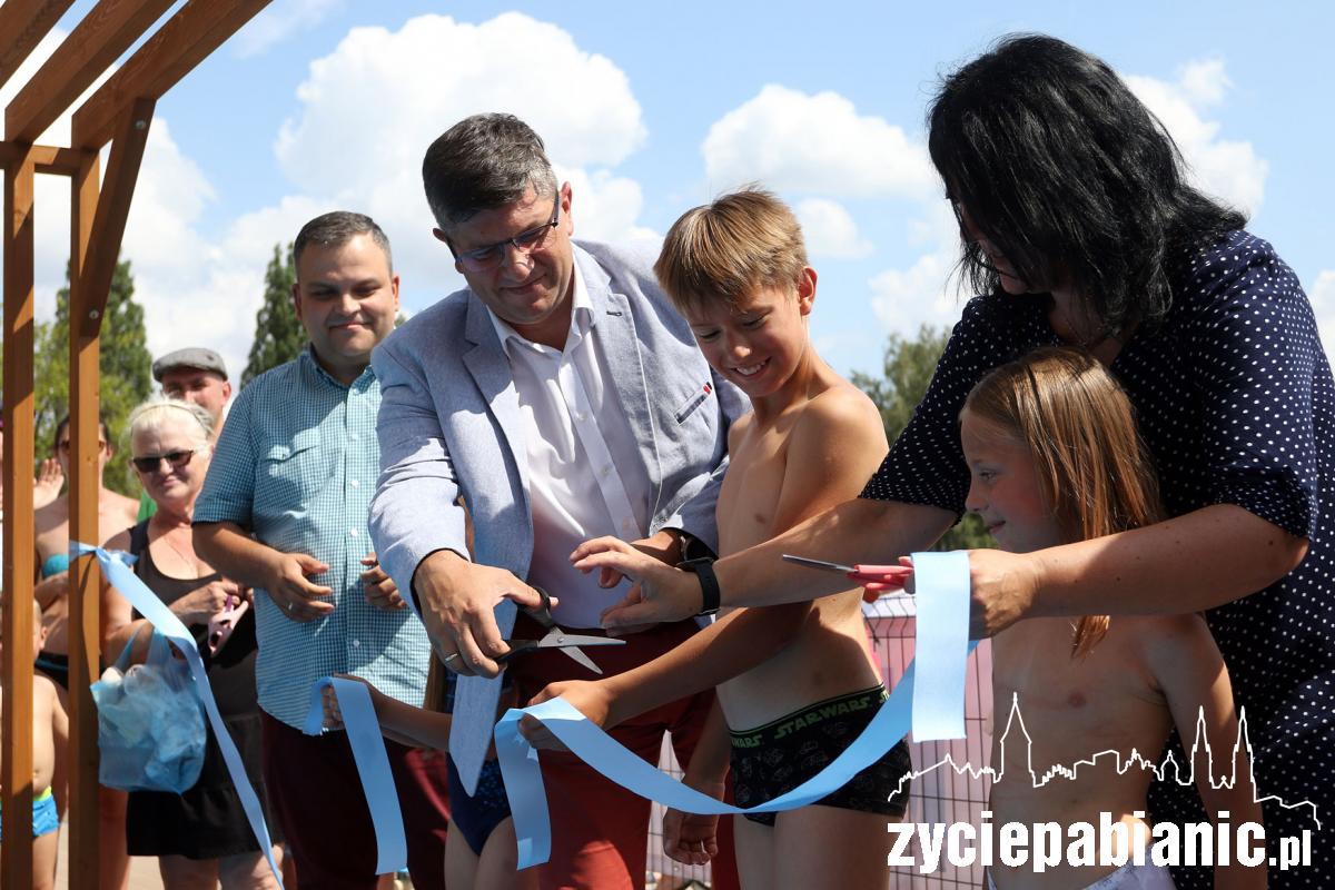 Otwarcie wodnego placu zabaw na Lewitynie