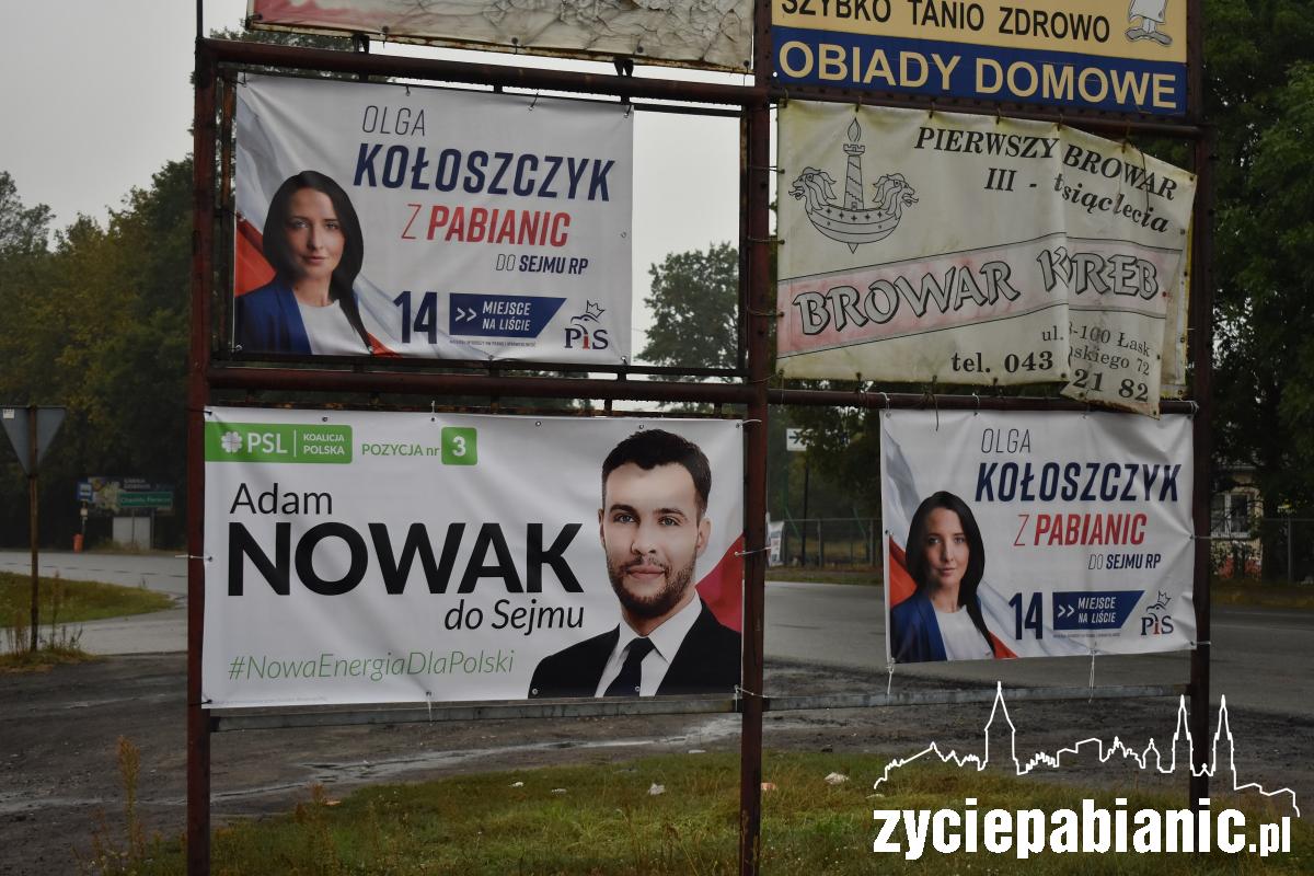 Kandydatka PiS podaje się za pabianiczankę