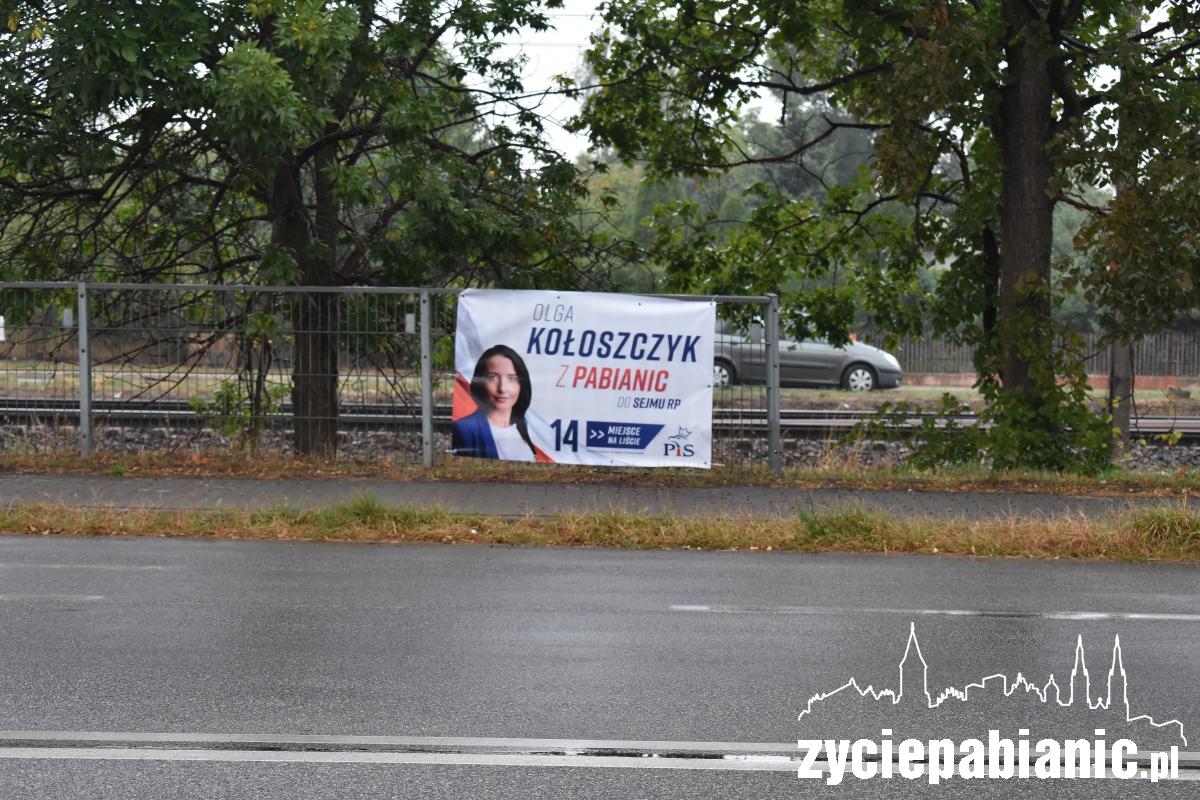 Kandydatka PiS podaje się za pabianiczankę
