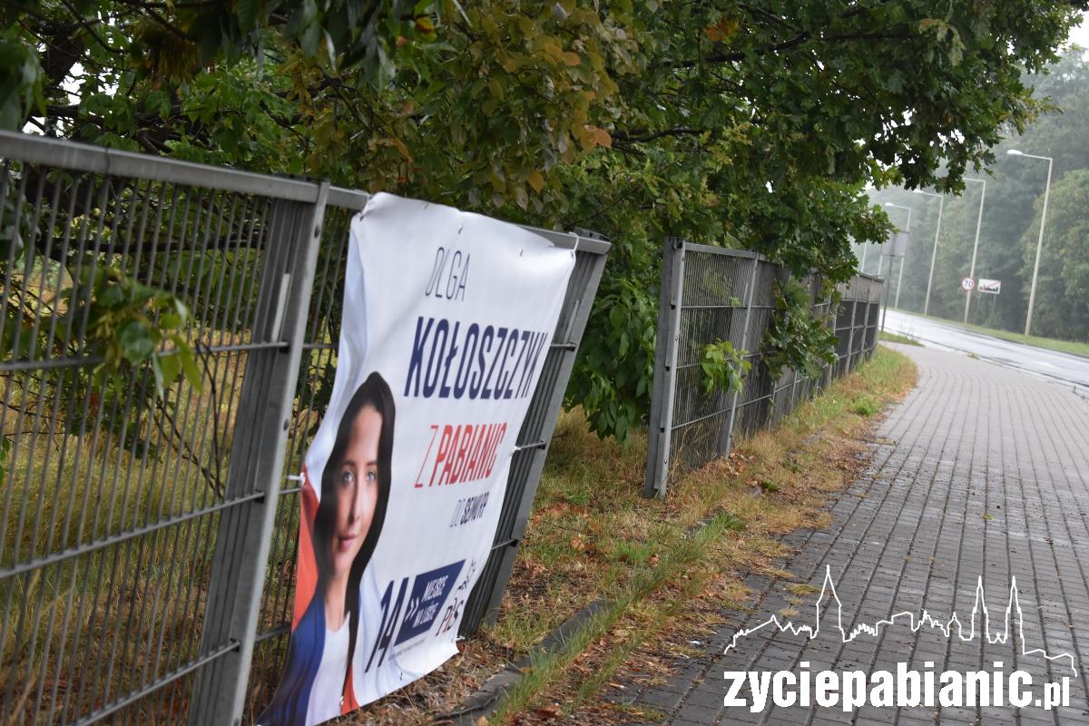 Kandydatka PiS podaje się za pabianiczankę