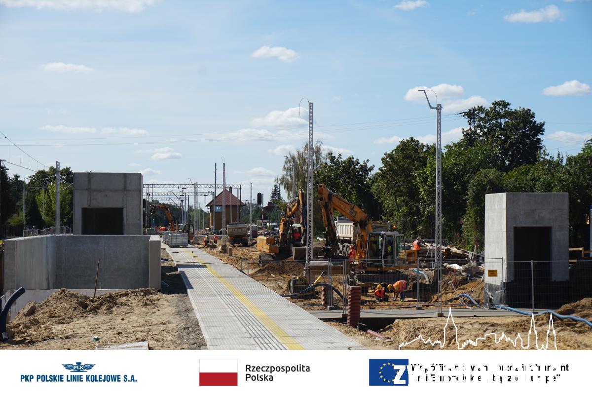 Prace na linii Łódź Kaliska – Zduńska Wola