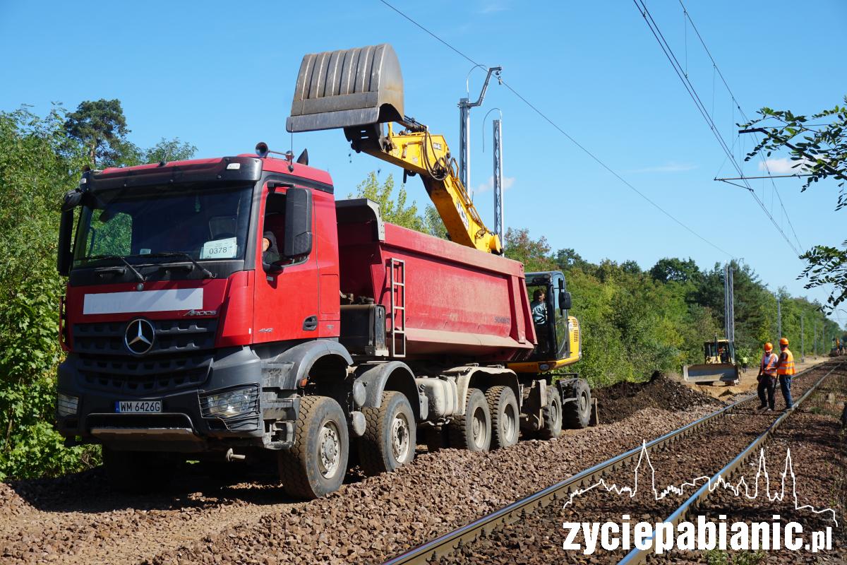 Prace na linii Łódź Kaliska – Zduńska Wola