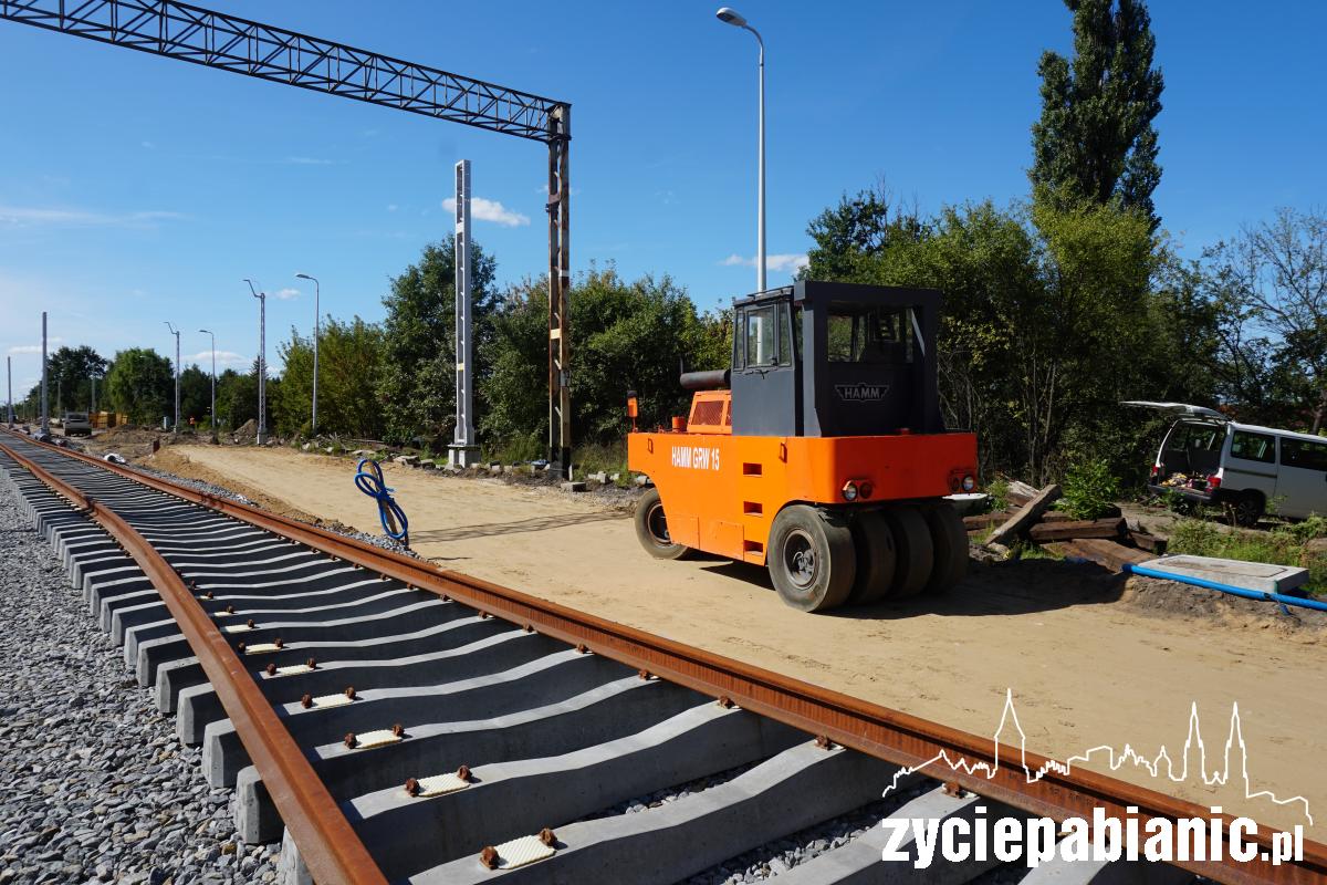 Prace na linii Łódź Kaliska – Zduńska Wola