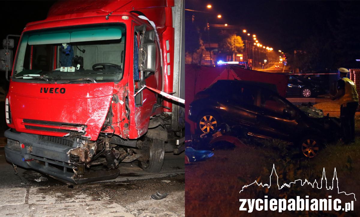 W wypadku zginął 30 – letni pabianiczanin