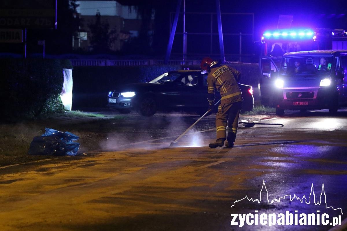 W wypadku zginął 30 – letni pabianiczanin