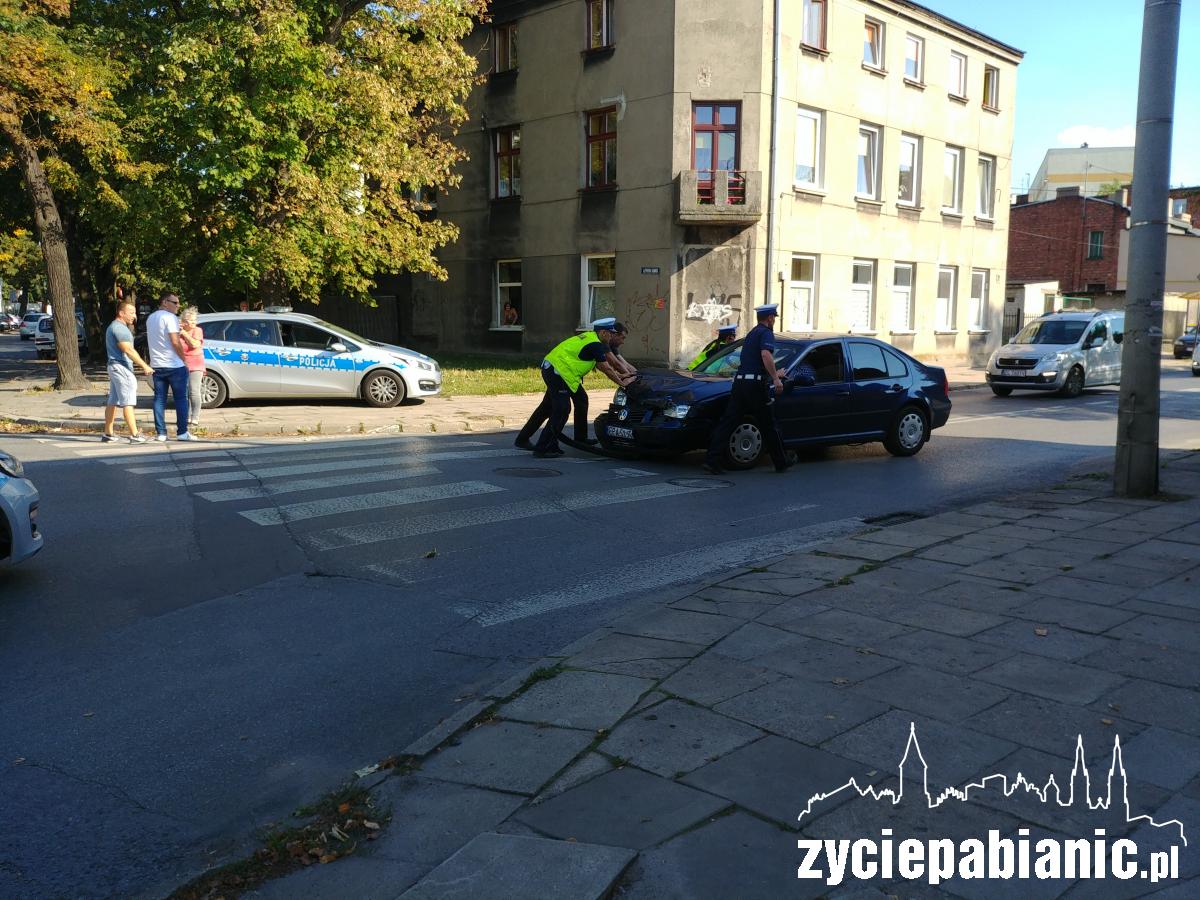 Wymusił pierwszeństwo. Był  