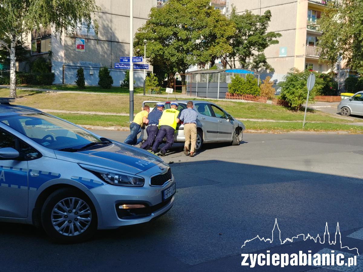 Wymusił pierwszeństwo. Był  