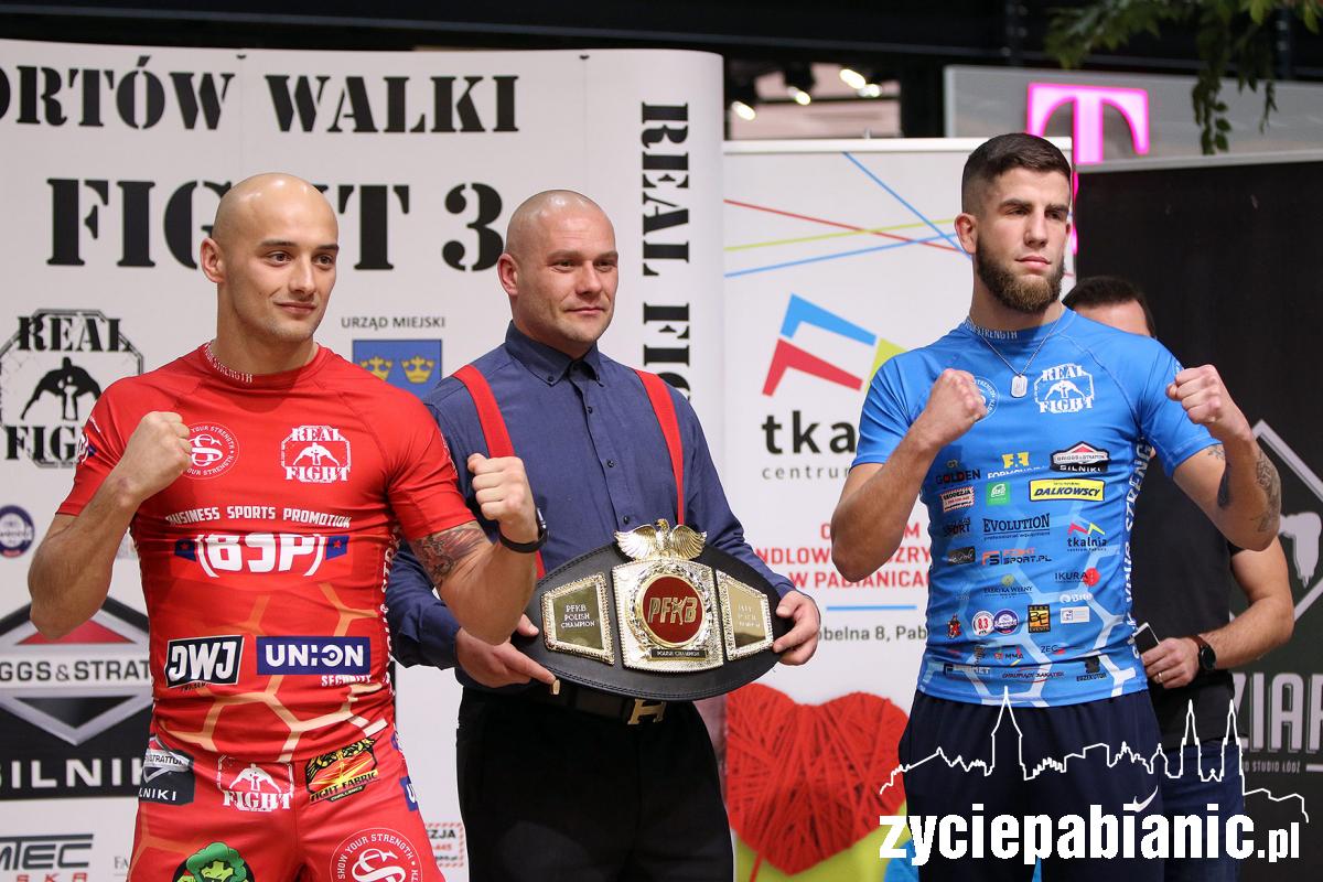 Oficjalne ważenie zawodników przed galą MMA Real Fight