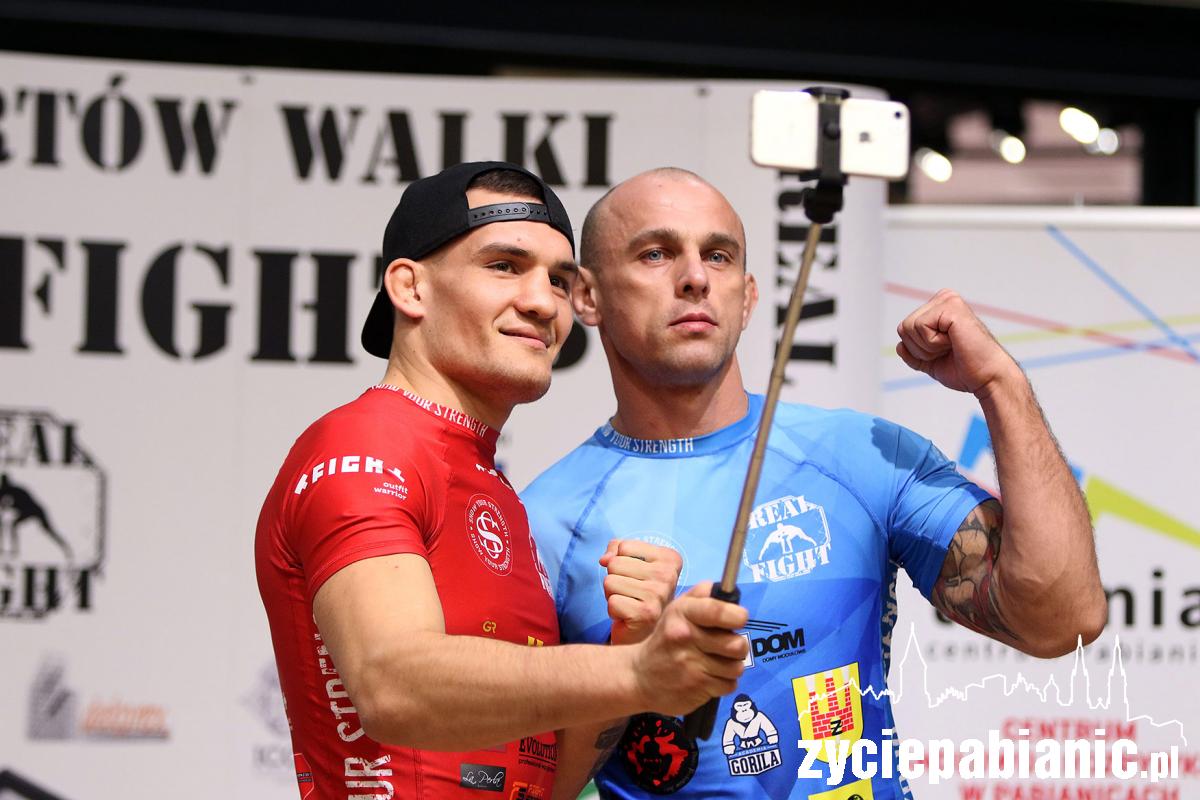 Oficjalne ważenie zawodników przed galą MMA Real Fight