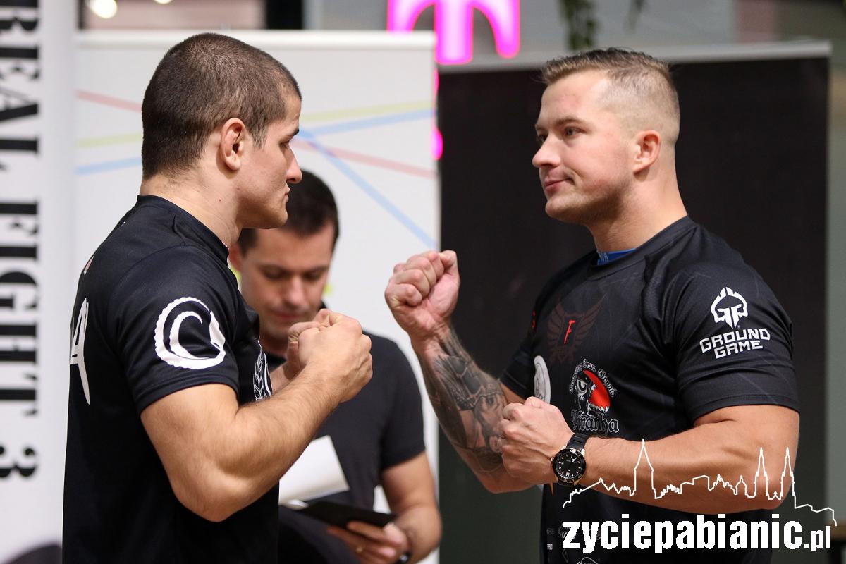 Oficjalne ważenie zawodników przed galą MMA Real Fight