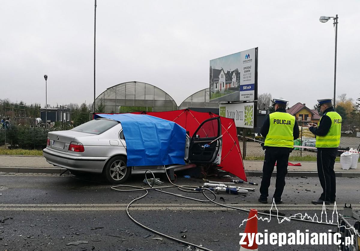 Śmiertelny wypadek w Konstantynowie
