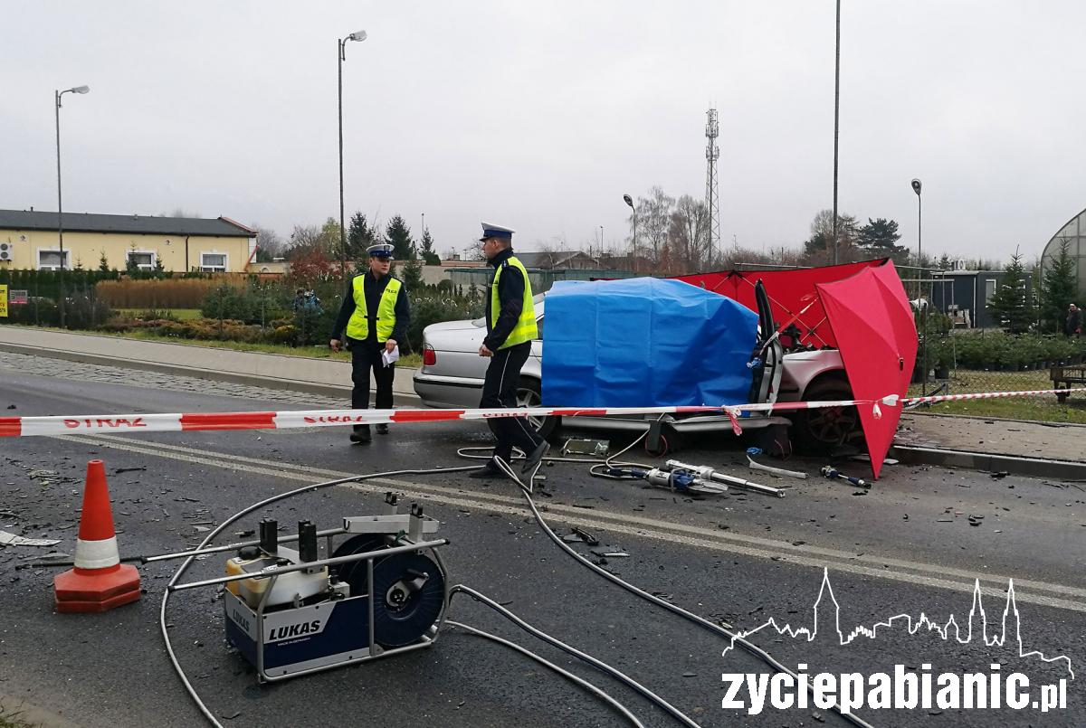 Śmiertelny wypadek w Konstantynowie