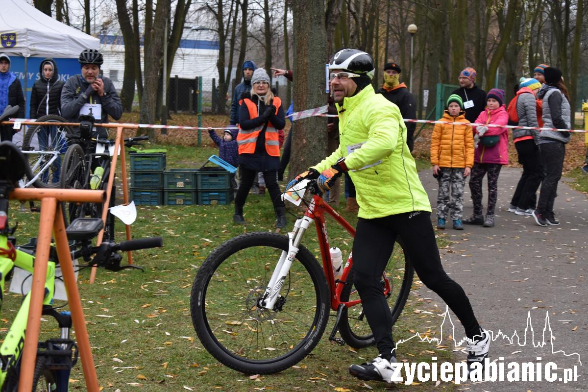 Tak wyglądał 1. Duathlon Cross Pabianice