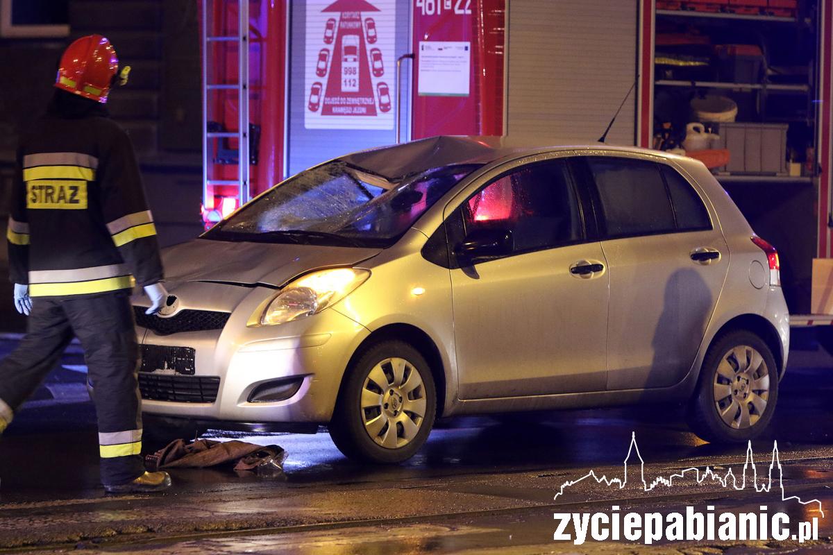 Kierowca toyoty potrącił pieszego na Starym Rynku