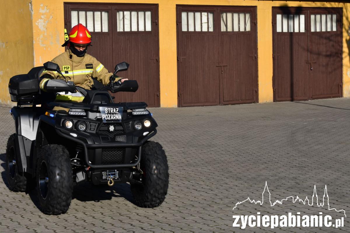 Strażacy mają quada i nowy wóz