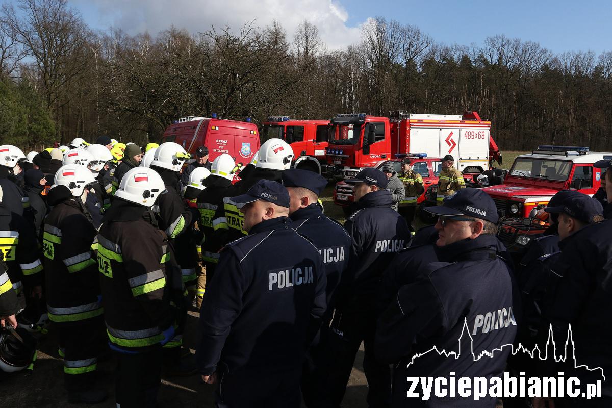 Poszukiwania zaginionej mieszkanki Chechła Drugiego