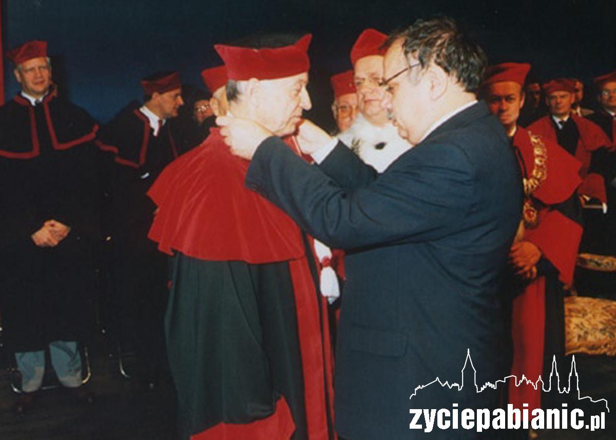 Wspomnienie prof. Jana Bernera, byłego prezydenta Pabianic