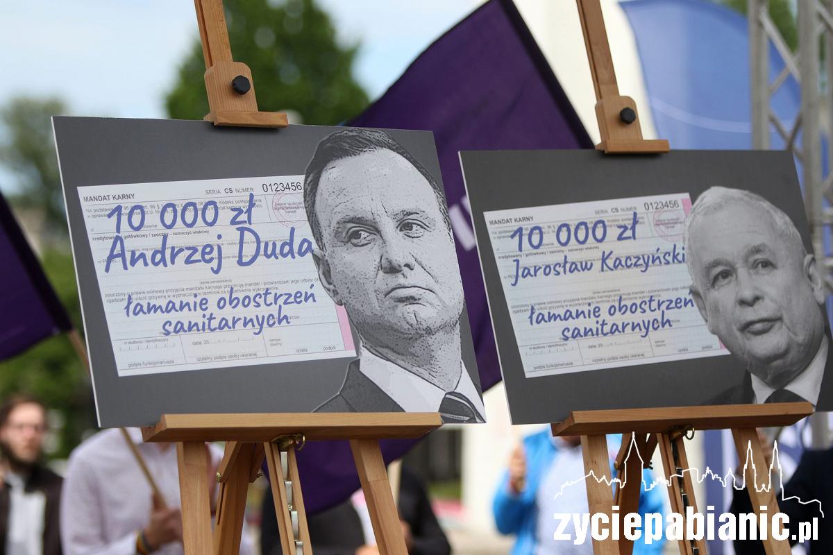 Robert Biedroń odwiedził Pabianice