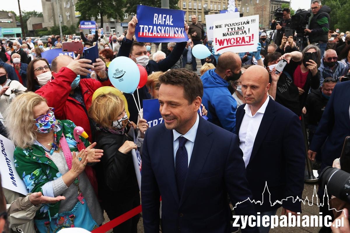 Rafał Trzaskowski odwiedził Pabianice
