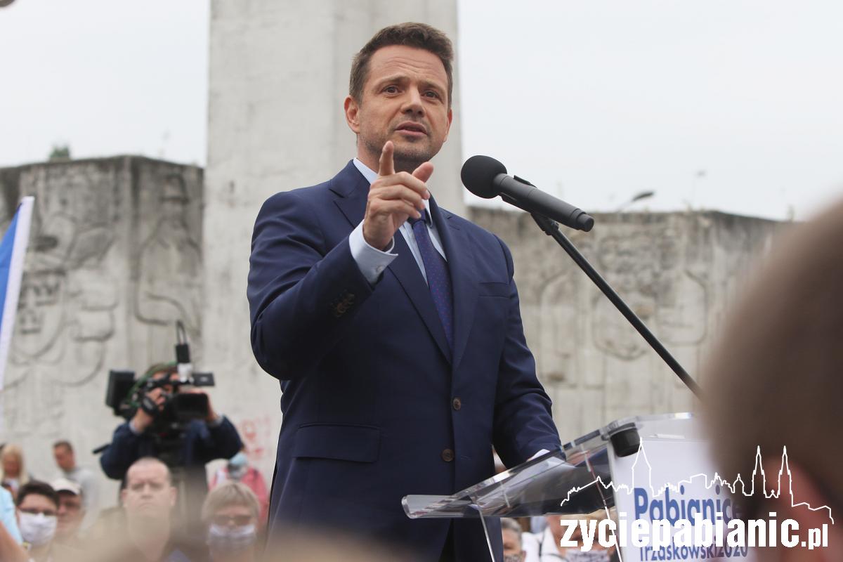 Rafał Trzaskowski odwiedził Pabianice