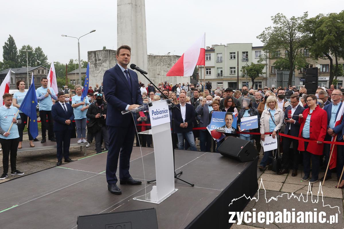 Rafał Trzaskowski odwiedził Pabianice